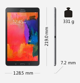 Parametry tabletu Samsung Galaxy Tab Pro 8.4
